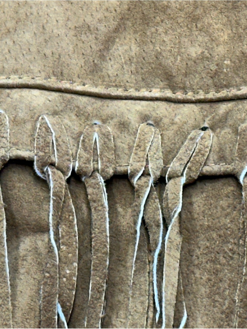 Excelled Collection NWT Suede Leather Fringe Western Jacket Large BOHO Ranch (e) - Picture 10 of 15